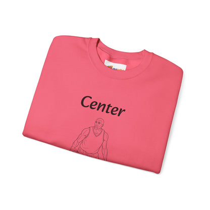 Unisex Heavy Blend™ Crewneck Center.
