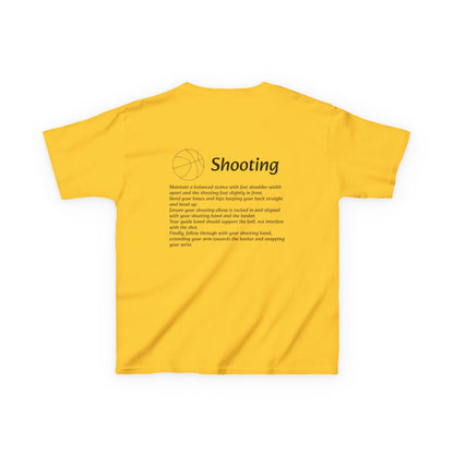 Kids Shooting Tee for Young Athletes.